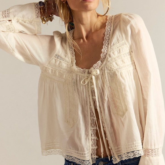 Freepeople Forevermore Long-Sleeve Top - Picture 1 of 3
